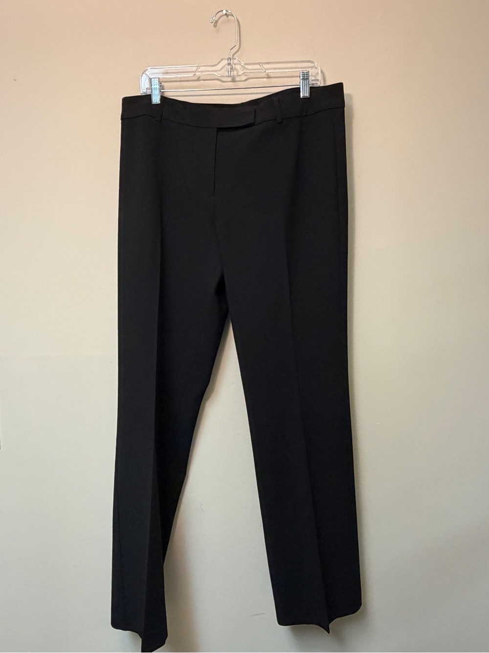 Talbots Black Men's Dress Slacks - Tailored Straight Leg
